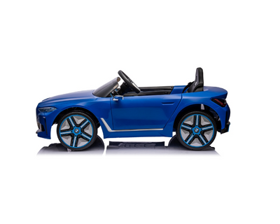 Elektrische Kinderauto BMW i4 Blauw