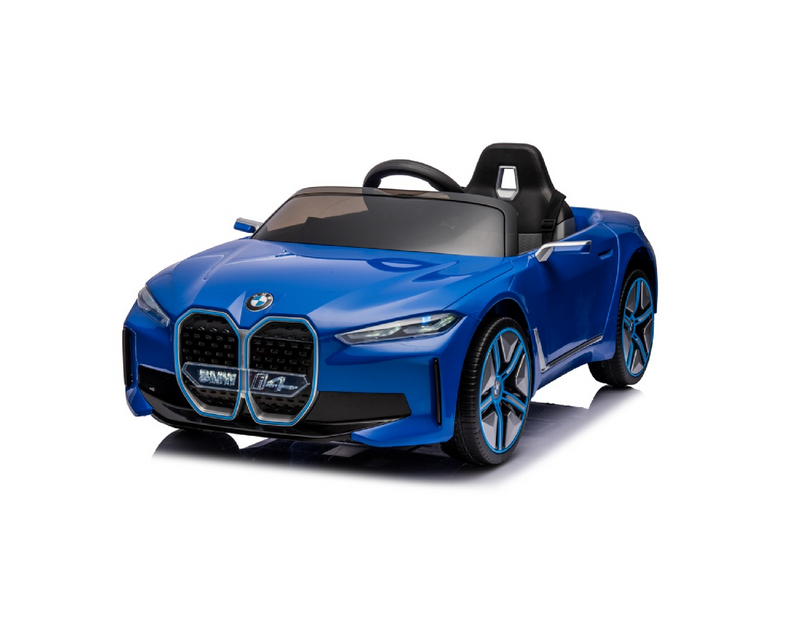 Elektrische Kinderauto BMW i4 Blauw