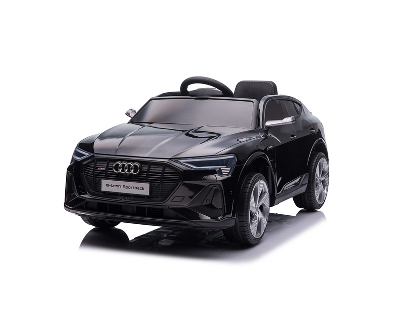 Elektrische Kinderauto Audi E-tron Sportback Zwart