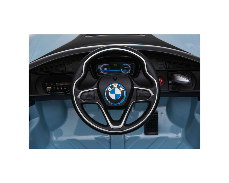 BMW i8 Elektrische Kinderauto Blauw