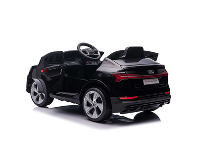 Elektrische Kinderauto Audi E-tron Sportback Zwart